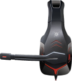 Gaming Headset Kopfhörer mit Mikrofon Excidium 2 x 3,5mm Kabel 2,2m black/red