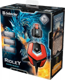 Gaming Headset Kopfhörer mit Mikrofon Ridley USB 2x3,5 Kabel 2,2m black/red