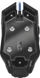 PC Gaming Maus Halo Z GM-430L schwarz USB Kabel 6 Tasten LED light 3200dpi optisch
