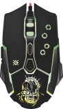PC Gaming Maus Killer GM-170L schwarz USB Kabel 7 Tasten LED light 3200dpi optisch