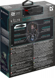 PC Gaming Maus Killer GM-170L schwarz USB Kabel 7 Tasten LED light 3200dpi optisch