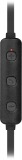Bluetooth Headset Drahtloses Stereo Kopfhörer mit Mikrofon und Bedienungstasten am Kabel FreeMotion B655 schwarz